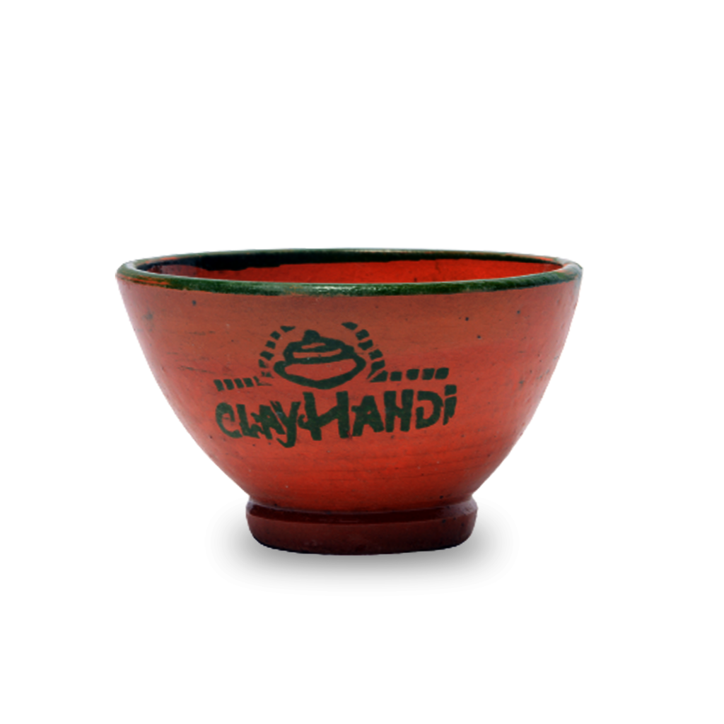 Clay Handi Handmade Earthenware Clay Bowl, Hala Brown Bowl for Cereal, –  Clay Handi Store