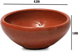 Handmade Clay Bowl, Handcrafted, Earthenware Serving Pasroori Bowl, Traditional Elegant Dining and Stylish Entertaining, Clay Serving Pot