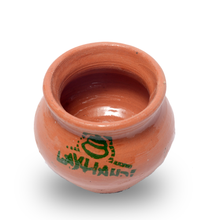 Handmade Earthen Clay Pasrori Cups, Glazed Tandori Tea Cups, Baked Clay Tandoori Cups, Kulhar Tandoori Chai/Tea Cups Oval Design